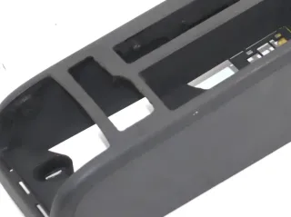 Audi A4 8E B6 B7 Mitteltunnel hinten Verkleidung um Handbremse Konsole schwarz K - Bild 3
