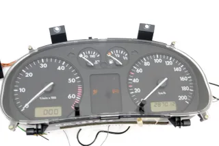 VW Polo 6N Tacho Tachometer Kombiinstrument 287.000km 6N0919860T 6N0919860R - Bild 1