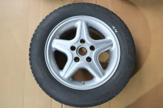 Audi A4 A6 Alufelgen 195/65 R15 Winterreifen Reifen pininfarina BBS 6-7mm - Bild 4