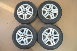 VW Golf 4 Bora Beetle Alufelgen Felgen 195/65 R15 Sommerreifen 1J0601025Q 2-4mm - Bild 1