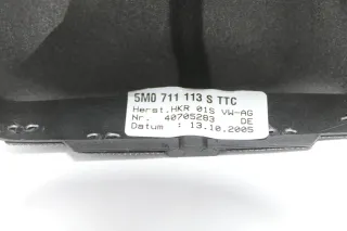 VW Golf Plus 5M Schaltknauf Schaltsack Schaltung Schaltknüppel 6-Gang - Bild 2