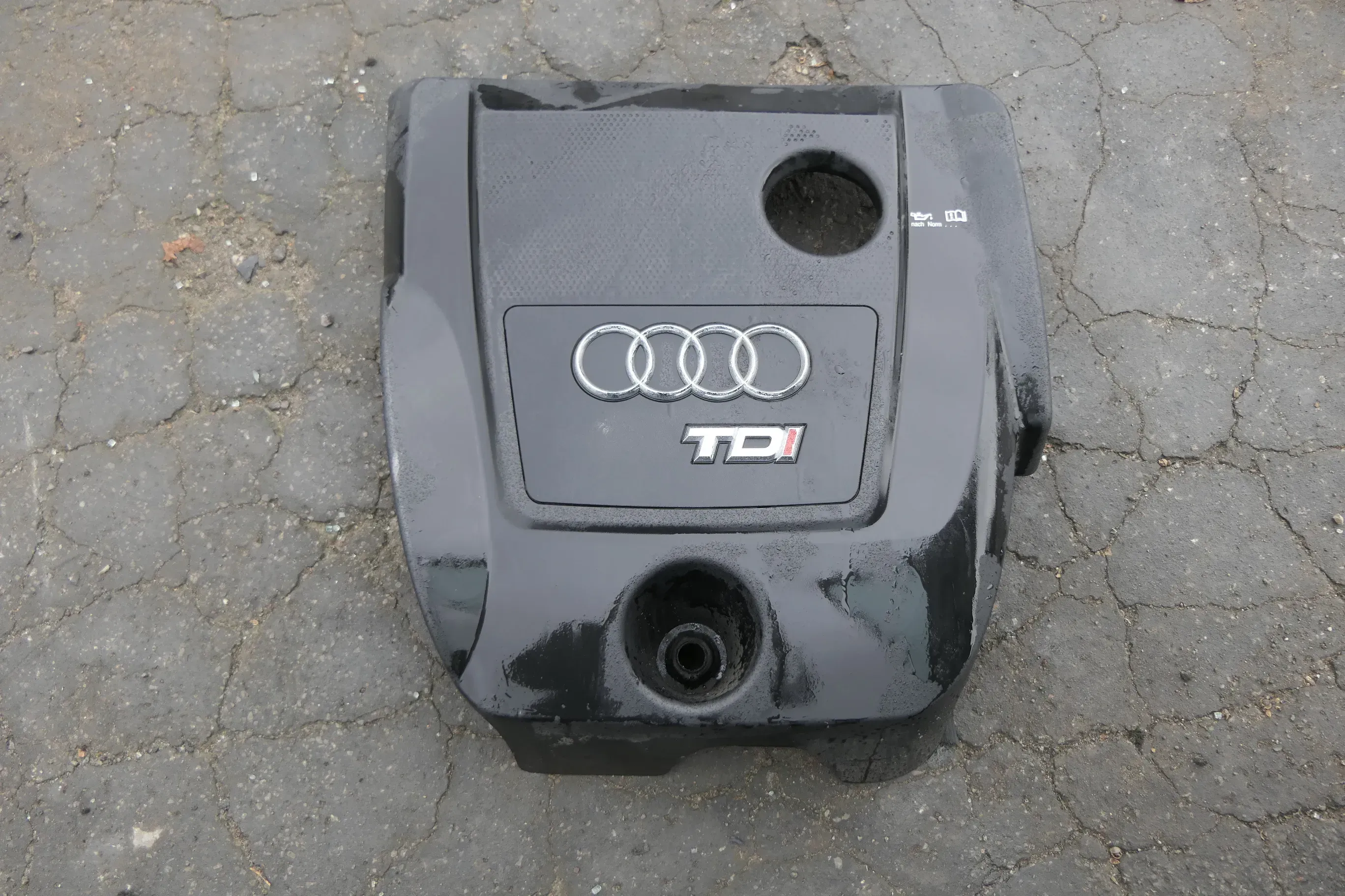 Audi A3 8L Motorabdeckung Abdeckung Motor Blende 1,9 TDI ASZ 038103925GC - Bild 1