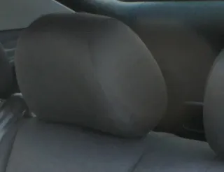 1x Seat Leon Toledeo 1M Sitz hinten mitte oder links rechts Kopfstütze schwarz - Bild 2