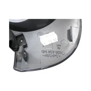 Seat Altea 5P Abdeckung Tacho Tachorahmen silber leuchtsilber Rahmen Blende - Bild 5