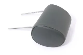 1x Audi A4 B5 A6 4B Kopfstütze hinten Leder grün steppengrün Cricket Recaro - Bild 2