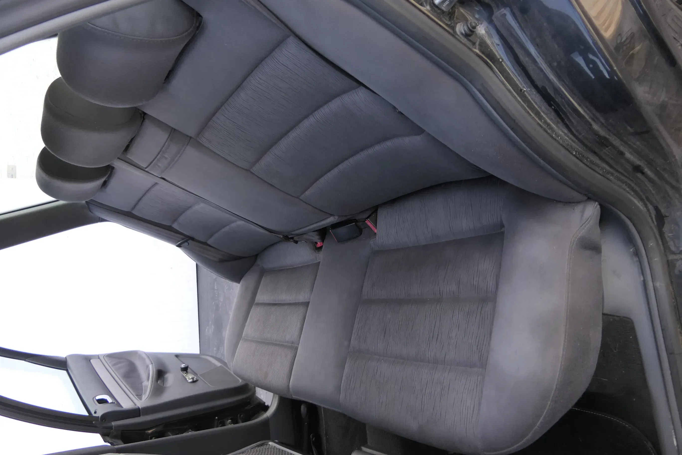 Audi A4 B5 Sitz Sitze hinten Rückbank Rücksitzbank Kombi schwarz Kopfstützen - Bild 1
