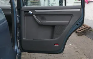 VW Touran 1x Türverkleidung Verkleidung Tür hinten rechts anthrazit Lautsprecher - Bild 2