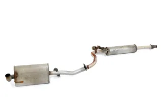 VW Lupo 6X Auspuff hinten Endschalldämpfer + Mittelschalldämpfer 1,0 1.4 AUD AUC - Bild 4