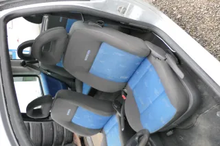 Arosa Lupo Sitz vorne links Fahrersitz Höhenverstellung schwarz College blau - Bild 5