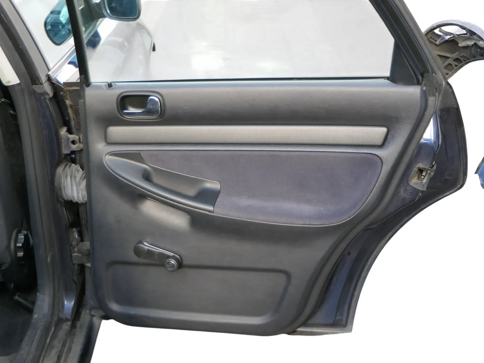 1x Audi A4 B5 Türverkleidung Verkleidung Tür hinten rechts Griff Öffner - Bild 1