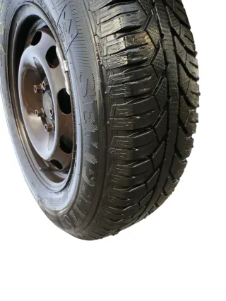 1x VW Golf 4 Bora 175/80 R14 88T Winterreifen Reifen 6jx14H2 ET38  ca. 6-7mm - Bild 2