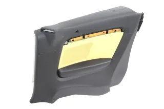 A4 8H Cabrio 8E B6 B7 1x Seitenverkleidung Verkleidung hinten rechts Leder gelb - Bild 4
