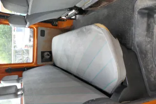 VW T4 Sitz hinten DOKA Sitze Rückbank Rücksitzbank mit Kopfstützen und Gestell - Bild 7