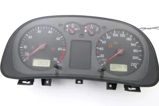 VW Golf 4 Tacho Tachometer Kombiinstrument 220.000km 1J0919861 1,4 16V 75PS 55kw - Bild 1