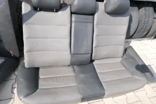 Audi A6 4B Avant Kombi Rückbank Rücksitzbank Sitz Rücksitz 3 Punkt Gurt Leder - Bild 2