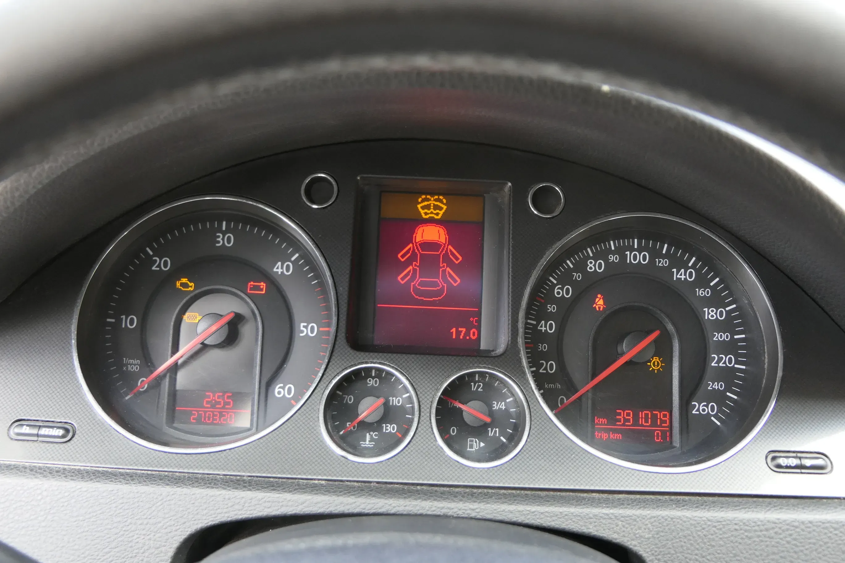 VW Passat 3C Tacho Tachometer 391.000km 3C0920870Q Diesel TDI - Bild 1