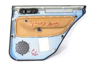 1x VW Golf 4 1J Kombi Türverkleidung Verkleidung Tür hinten links schwarz - Bild 4