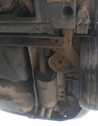 Audi A6 4B Auspuff Endschalldämpfer hinten 2,5 TDI 4B0253609E - Bild 3