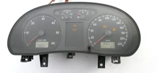 VW Polo 9N 3Tacho Tachometer Kombiinstrument 180.000km 6Q0920825F 1,4TDI BNV BNM - Bild 1