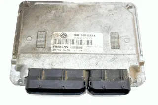 VW Polo 9N Steuergerät 1,2 47kw 03E906033L 64PS AZQ Motor Motorsteuergerät - Bild 1