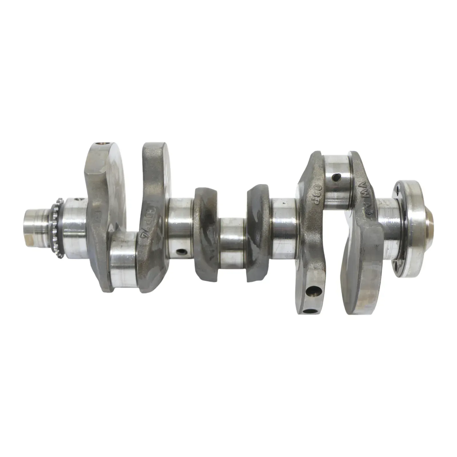 VW Polo 6R Kurbelwelle Motor 1.2 TDI 3 Zylinder CDP74 CFWA Pleuel 47,73mm - Bild 1