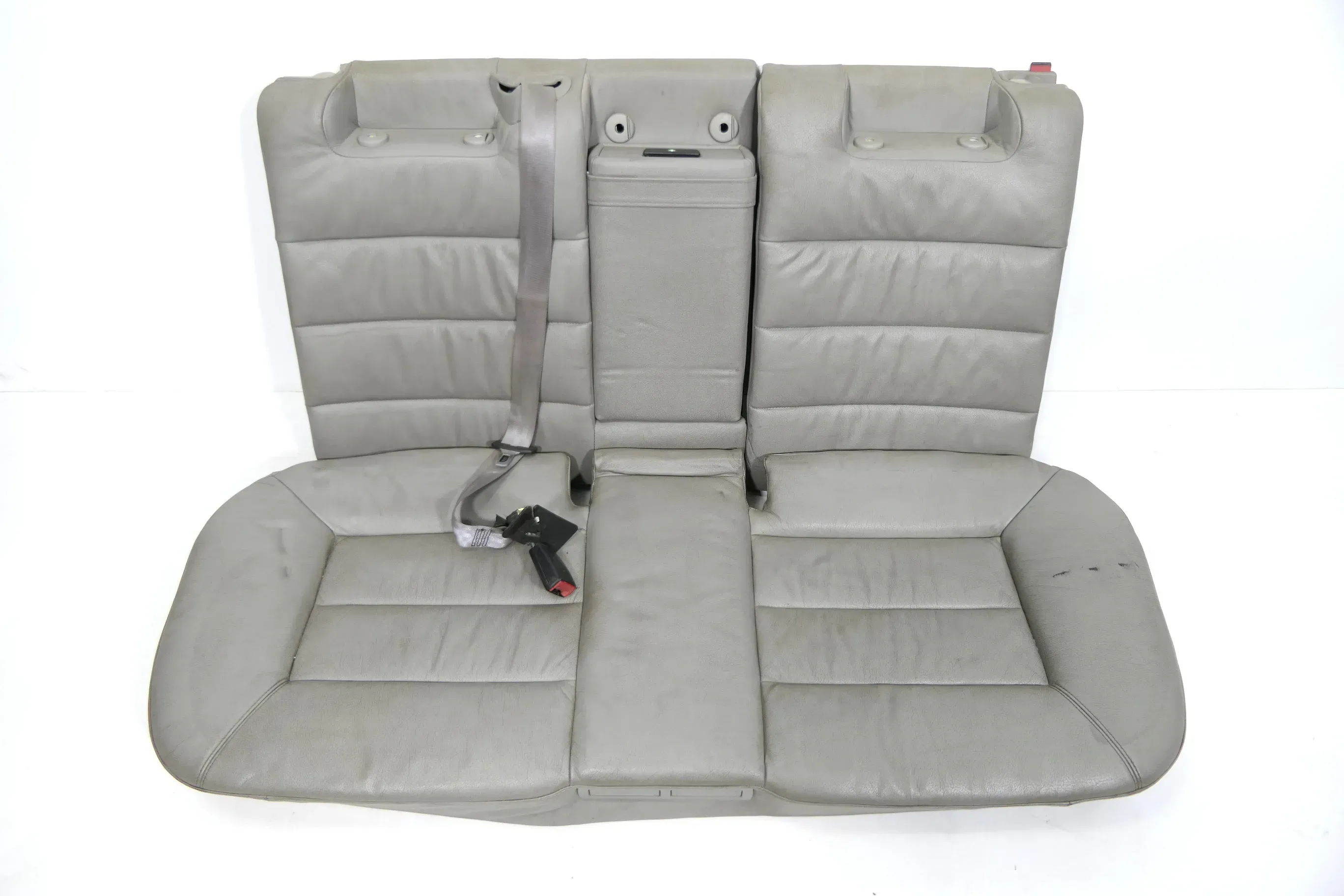 Audi A6 4B Avant Kombi Rückbank Rücksitzbank Sitz Rücksitz Leder grau - Bild 1