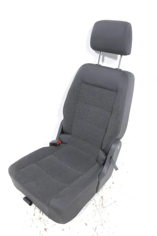 VW Touran Sitz hinten links anthrazit (hinterm Fahrersitz) Rücksitz Isofix - Bild 1
