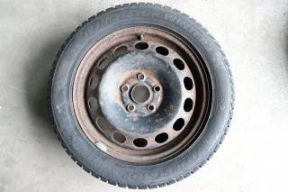 VW Passat 3C Golf Reifen Winterrreifen M&S 205/55 R16 91H Felgen ca. 7mm - Bild 3