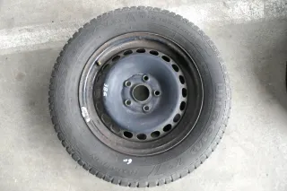Audi A4 B5 A6 4B Passat 3BG Felgen Reifen Winterreifen M+S 195/65 R15 91T c5-6mm - Bild 5