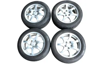 VW Golf Touran Alufelgen Winterreifen M&S Reifen Felgen 205/55 R16 91H - 4-5mm - Bild 1