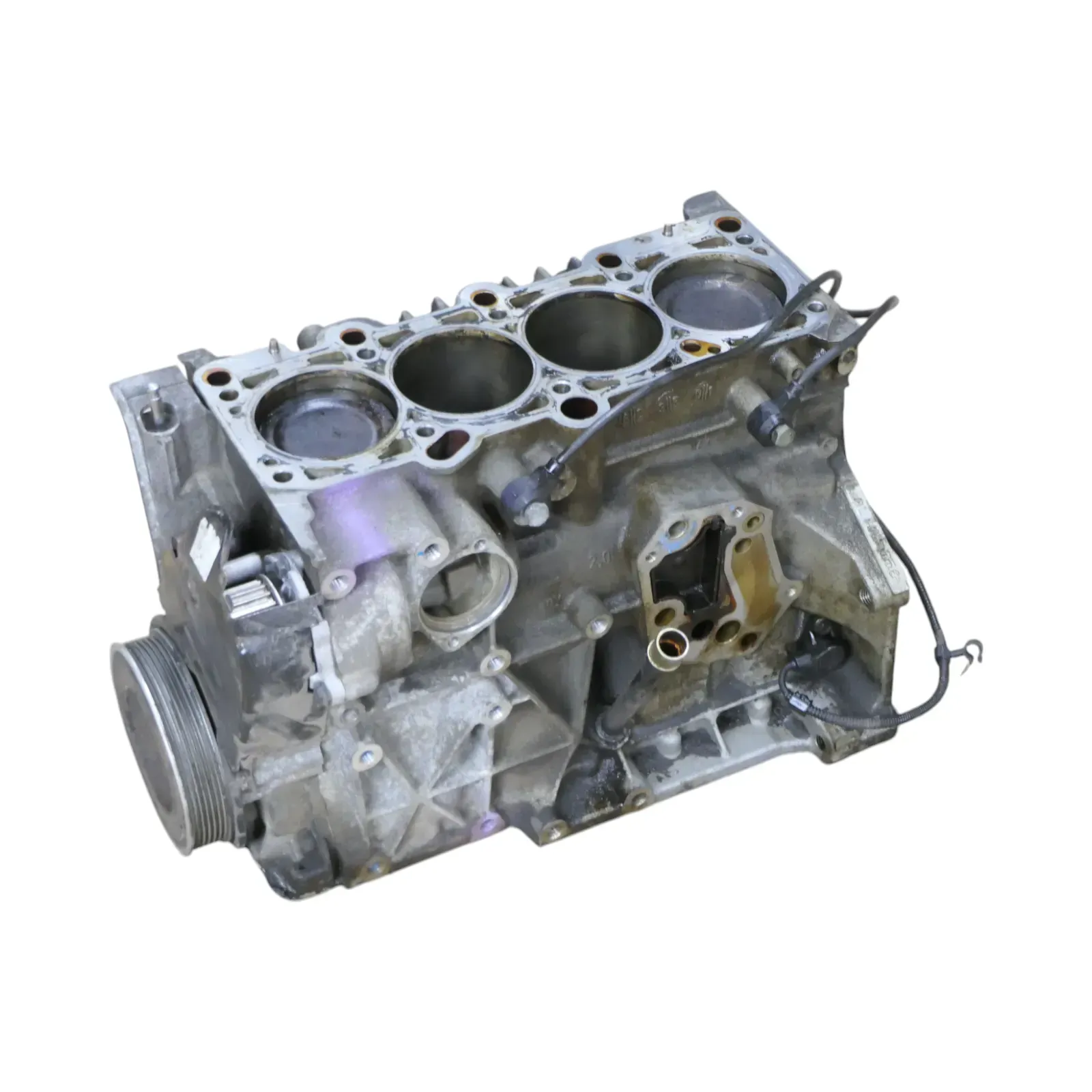 A4 8E B6 2,0 96kw Benziner ALT  !!! NUR Block !!! Motorblock Kolben Kurbelwelle - Bild 1