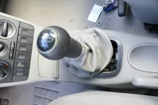VW Lupo Polo 6N2 Schaltknauf Schaltsack Schaltung Schaltknüppel grau - Bild 1