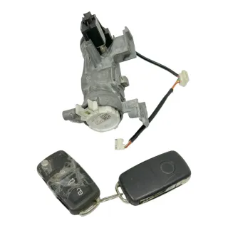 VW Sharan 7N Golf 6 Zündschloß Schloß Zündung 2x Schlüssel 1K0905851B Funk - Bild 2