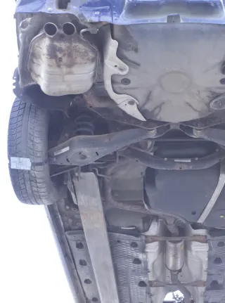 VW Golf 5 Variant Jetta 1K Auspuff Mittelschalldämpfer Endsch2,0 TDI BMM BKD AZV - Bild 1