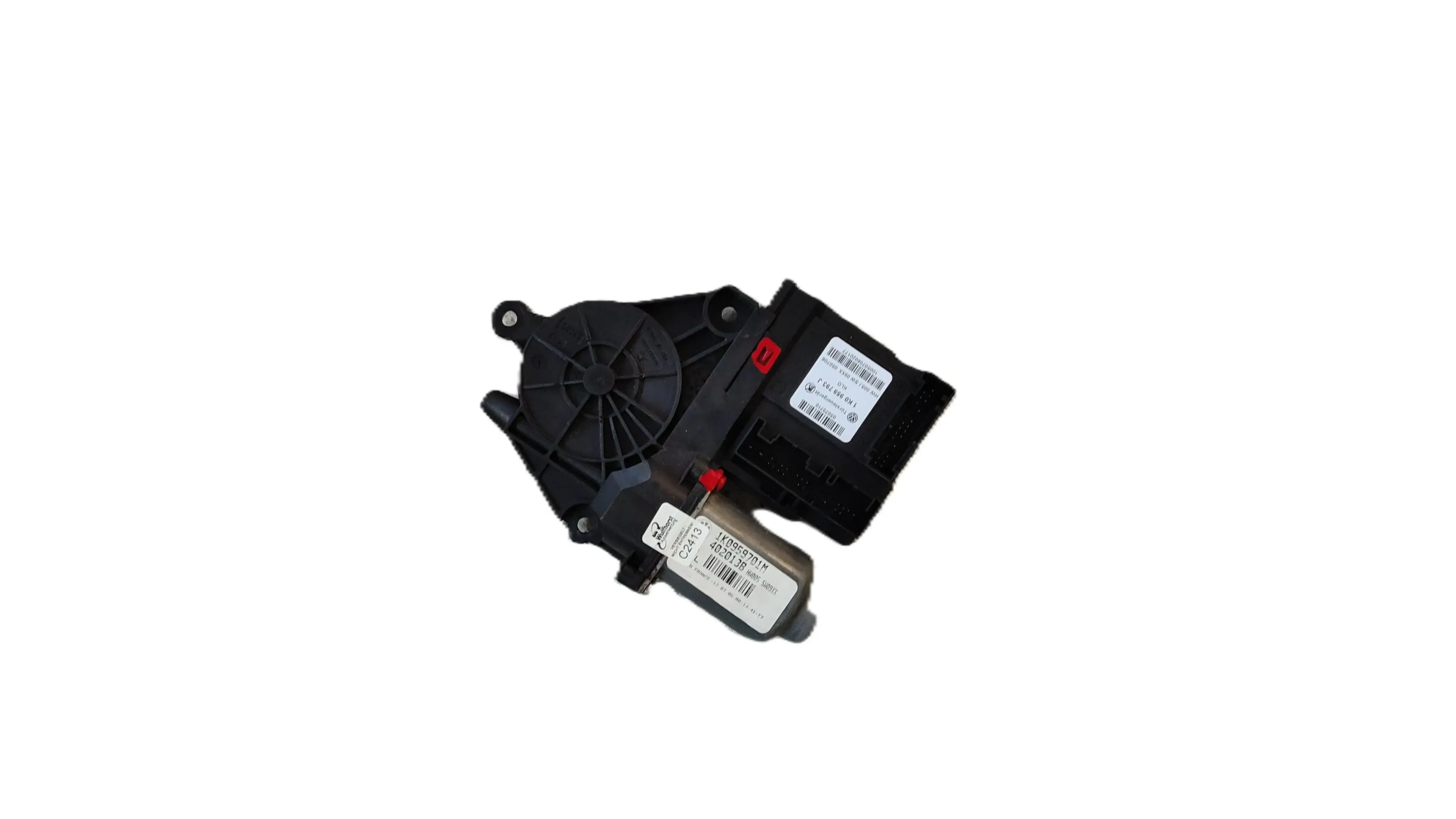 VW Golf 5 ektrischer Fensterheber Motor vorne links 1K0959793J 1K0959701M - Bild 1