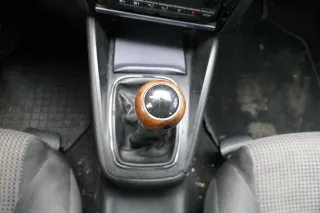 Golf 4 Bora Schaltknauf Schaltsack schwarz TDI Holz Dekor klein - Bild 1
