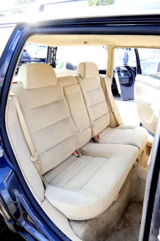 VW Passat 3B 3BG Kombi Variant Sitz Rückbank Rücksitzbank ohneKopfstützen beige - Bild 1