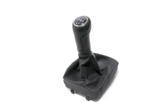 VW Polo 9N 9N3 Schaltknauf Schaltsack Schaltung Schaltknüppel 6Q1711113F QFJ - Bild 1