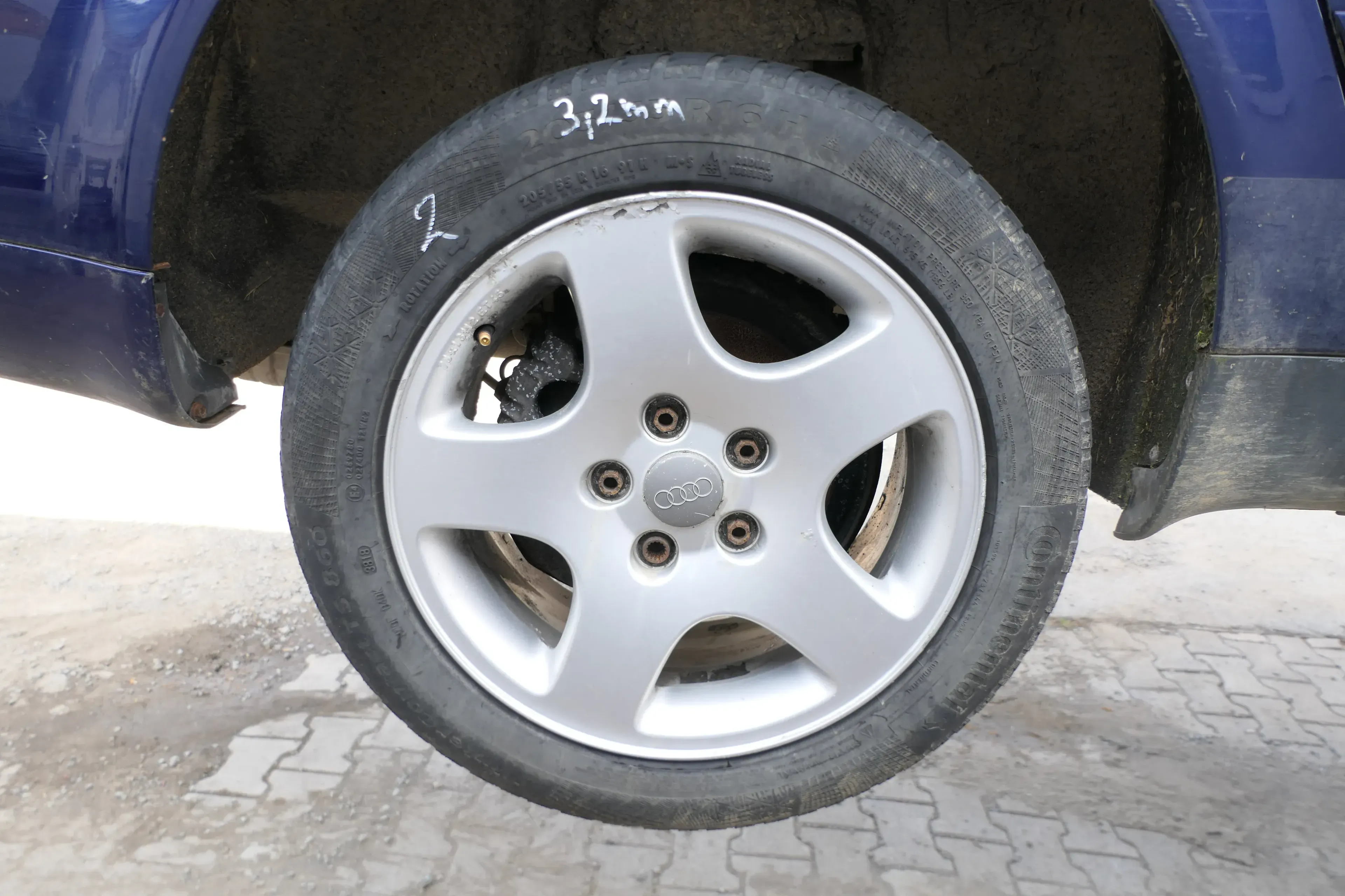 1x Audi A6 4B Quattro Felge Alufelge 8D0601025C 7jx16H2 ET45 Ronal 205/55    2 - Bild 1