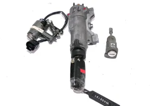 VW Golf 4 Bora Zündschloß + 1x Türschloß links 1x Schlüssel Funkschlüssel Heckkl - Bild 1