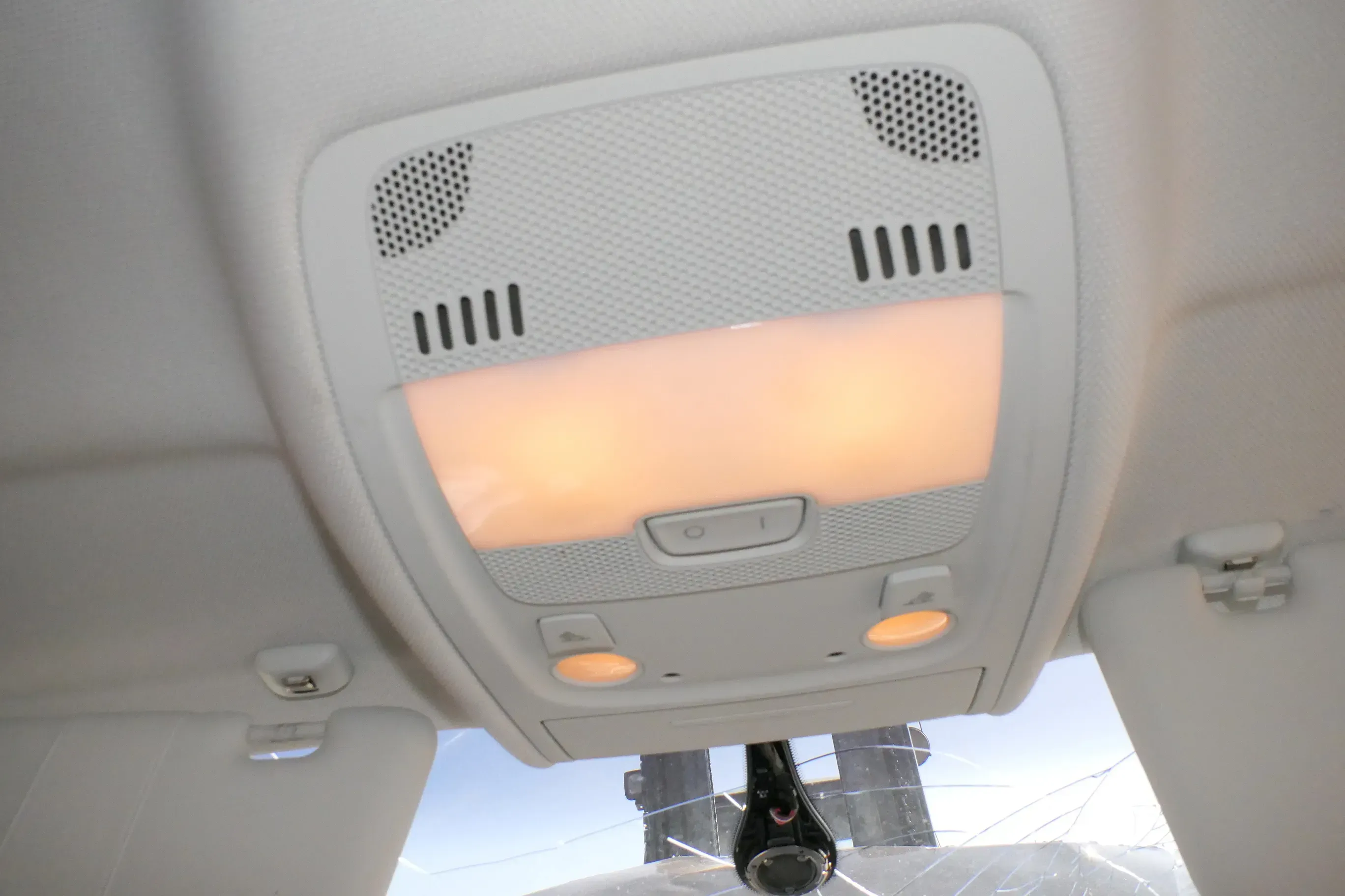 Audi A4 8K B8 Schalter Innenleuchte Leuchte Lampe Leseleuchte 8T0947140 silber - Bild 1
