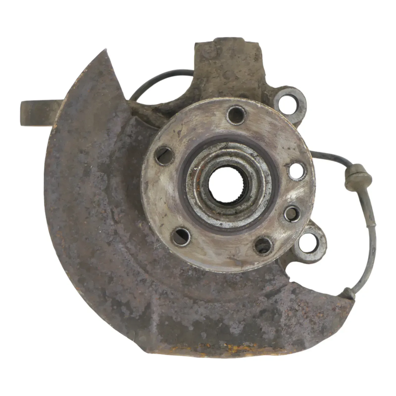 VW T4 Achsschenkel Radlager links vorn 7D0407257A mit ABS/ mit Servo - Bild 1