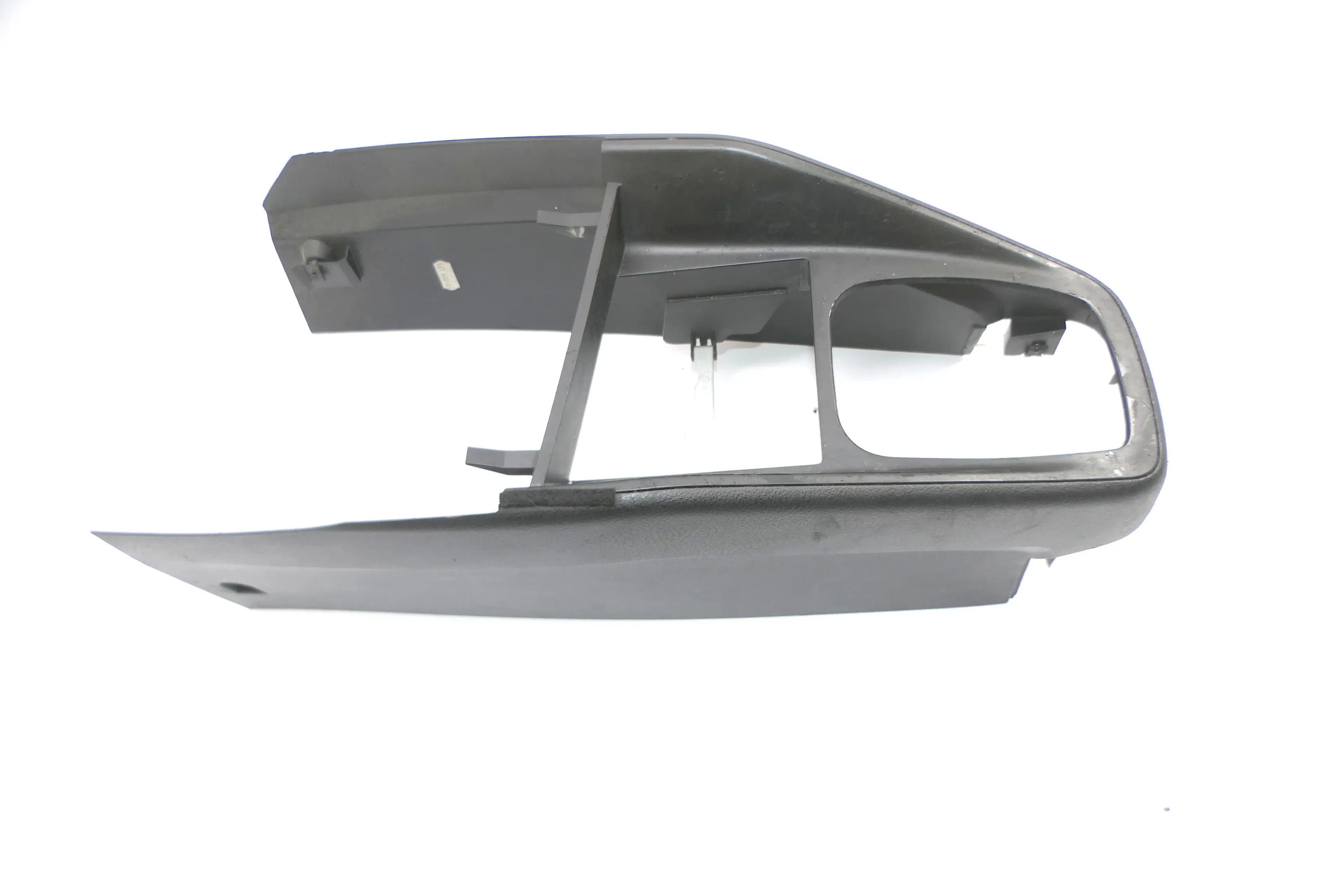 VW Golf 4 Bora Mittelkonsole Mitteltunnel um Schaltung schwarz 1J1863201D - Bild 1