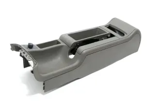 Audi A6 4B Mitteltunnel hinten Verkleidung um Handbremse grau swing Lüftungsdüse - Bild 3