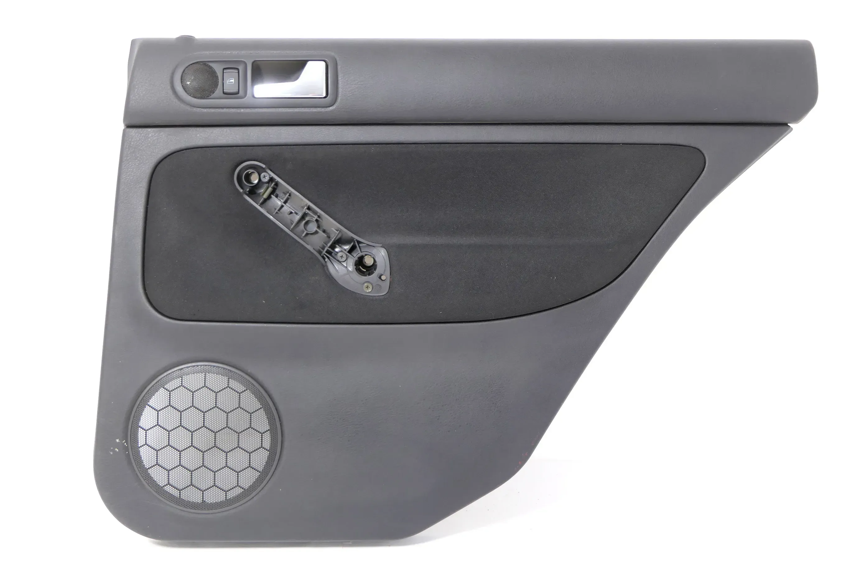 1x VW Golf 4 1J Kombi Türverkleidung Verkleidung Tür hinten rechts schwarz - Bild 1
