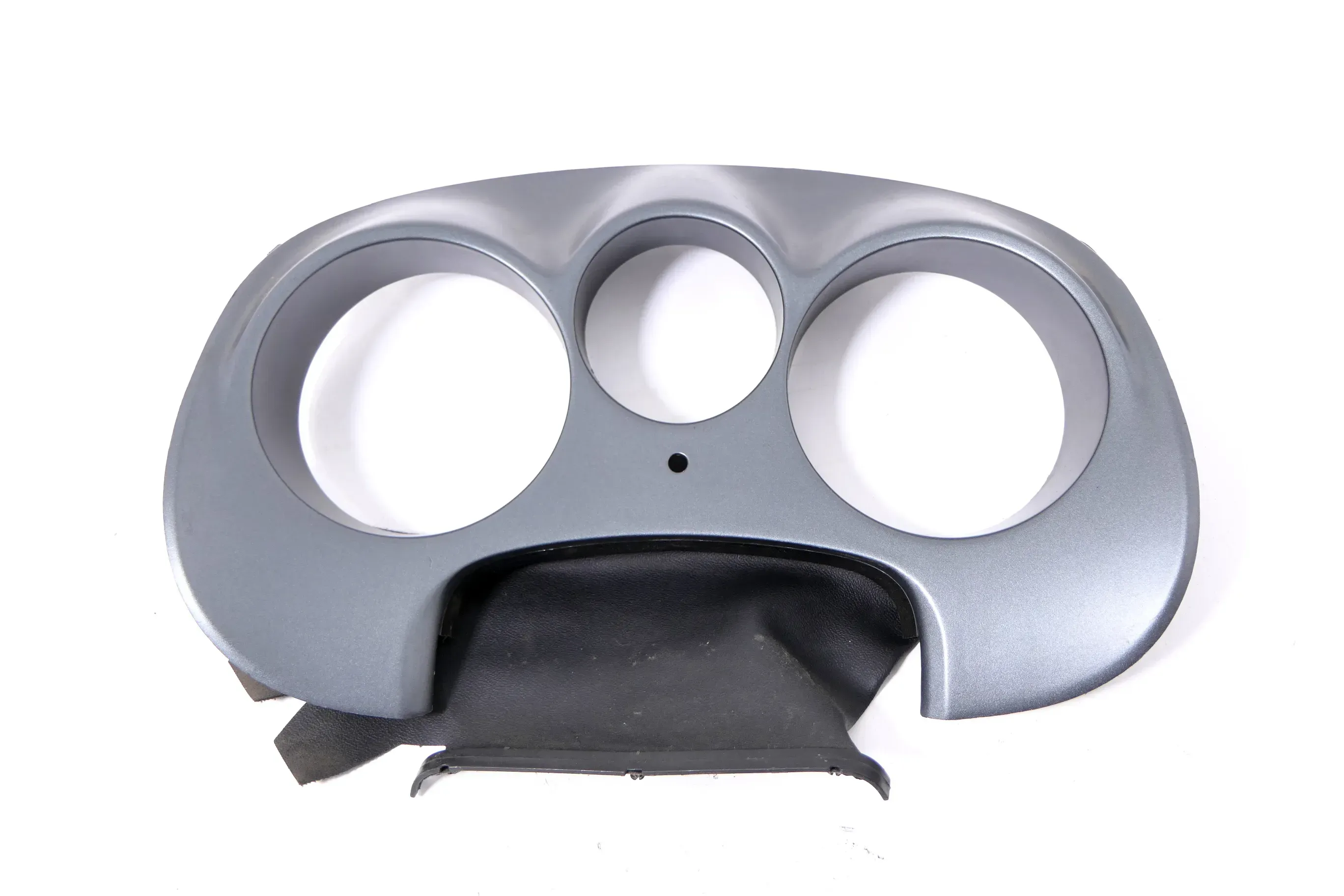 Seat Altea 5P Abdeckung Tacho Tachorahmen silber leuchtsilber Rahmen Blende - Bild 1