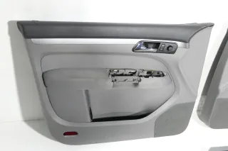 VW Touran 4x Türverkleidung Verkleidung Tür vorne +hinten links grau - Bild 3
