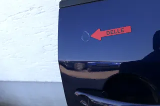 VW Touran 1T3 1T Tür hinten rechts Beifahrerseite blau LB5N indigoblau blau - Bild 2