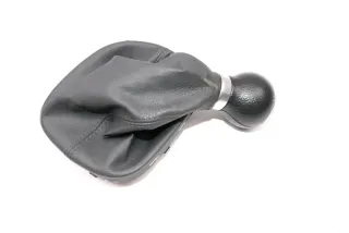 VW Touran 1T Schaltknauf Schaltsack Schaltung Schaltknüppel anthrazit/schwarz g - Bild 1