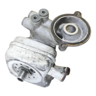 Volvo S70 V70 2,5 TDI Ölfilterhalter Ölfilterflansch 074115417E 074115405F - Bild 3